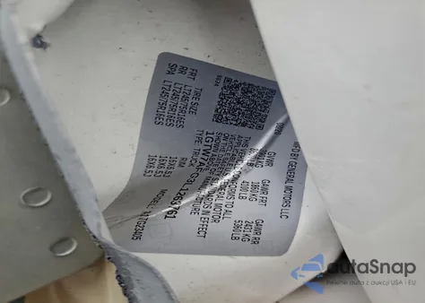 2020 GMC Savana G2500 z USA, uszkodzony, nr VIN 1GTW7AFG3L1263761